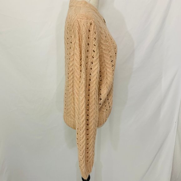 NWT POINT SUR J Crew Pointelle Knit Cardigan - Picture 9 of 13